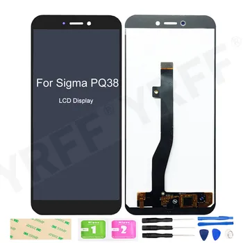 Ecrane LCD Pentru Sigma mobil x-treme pq38 Display LCD Touch Screen Digitizer Telefon de Asamblare Panou de Sticlă Senzor de Reparații Telefon