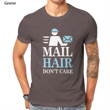 En-Gros De Lucrător Poștal Oficiul Poștal E-Mail Poștașul Cadou Barbati Înalt De Imprimare T-Shirt Roz Supradimensionate Estetice Mens Haine 105179