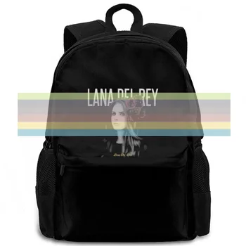 Faashion Lana Del Rey Imprimare 3D Unisex, femei, barbati rucsac laptop călătorie școală adult student