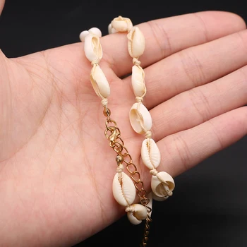Farmecul de Moda Naturale Scoică Albă Shell Margele DIY Bijuterii Brățară Colier pentru Femei en-Gros de Bijuterii Cadou