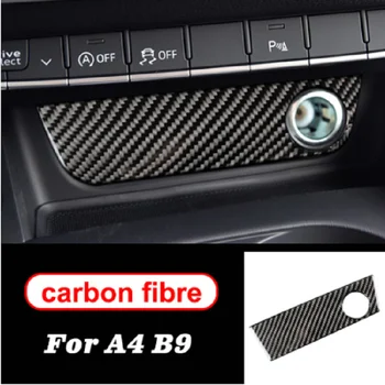 Fibra De Carbon Interior Bricheta Ornamente Decorative Pentru Audi A4 B9 2017-2019