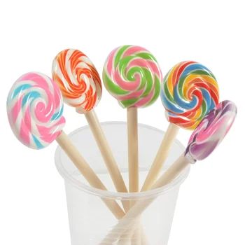 Frumoasa Creatoare De Papetărie Lollipop Margele Minunat Pixuri Rechizite De Birou Papetărie