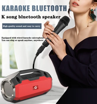 Fără fir bluetooth boxe 60W acasă subwoofer 12D surround de mare volum portabil în aer liber, karaoke boxe cu microfon