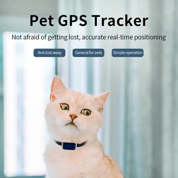 G12 Localizare GPS Tracker Portabil Guler Inteligent animal de Companie de Urmărire de Localizare rezistent la apa IP67 Anti-a pierdut Record Multifuncțional pentru Pisică Câine