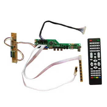 HDMI-USB compatibil AV VGA ATV-ul PC-ul LCD de pe Placa de control de 12.1 inch 1280x800 LTN121AT02 LTN121W1-L03 CCFL LVDS Monitor Kit