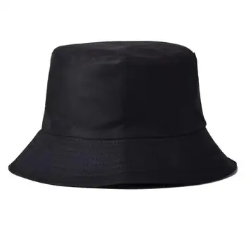 Harajuku Găleată Pălărie Bărbați Femei k pop bob aer liber pe Plaja palarie de soare negru Solid Pescuit Pescar de protecție Solară Pălărie Hip Hop panama кепки