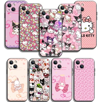 Hello Kitty 2022 Drăguț Cazuri de Telefon Pentru iPhone 11 12 Pro MAX 6S 7 8 Plus XS MAX 12 13 Mini X XR SE 2020 Capacul din Spate Funda TPU Moale