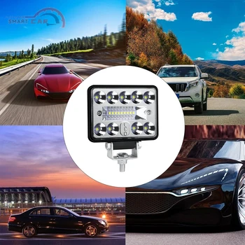 Inch de Mare Câmp de Vizualizare Car LED Lumina de Lucru rezistent la apă Ultra-subțire Reflectoarelor Consum Redus de Energie de Viață Lungă