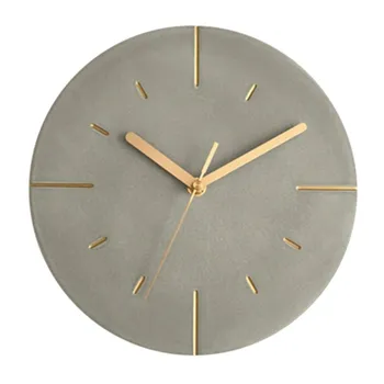Industriale-Stil De Ciment Ceas De Perete Modern, Creativ Tăcut Ceasuri De Perete Decor Acasă Viziona Acasă Living Reloj Cadou