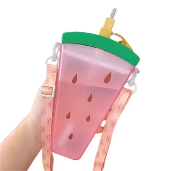 Inghetata Drinkware Anti-toamna Eco-Friendly Plastic Copii Drăguț de Fructe de Design Creativ Portabil Sticlă de Apă Drop Shopping J222