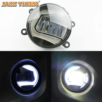 JAZZ TIGER 2-în-1 Funcții de Zi cu LED-uri de Lumină cu LED-uri Auto de Ceață Lampa Proiector de Lumina Pentru Ford Focus 2 3 MK2 MK3 2009 - 2014