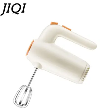 JIQI 220V Electrice Portabile de Alimentare Mixer 5 viteze Regla Dublu Amesteca Crema de Oua Mixer Aluat cu Ouă Bătăuș Bucătărie Tort Instrument