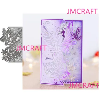 JMCRAFT 2021 Noi Destul de Fluture Zână de Frontieră Tăiere de Metal Moare DIY Album Handmade Ambarcațiuni de Hârtie Metal Oțel Șablon Moare