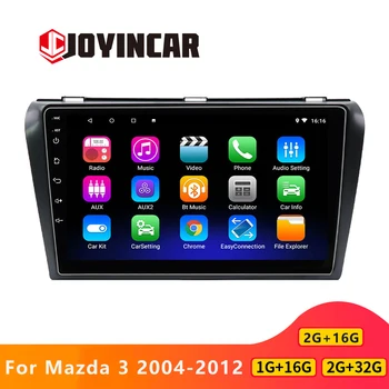 JOYINCAR Pentru Mazda 3 2004-2012 Android De 10.1 DVD Auto GPS Radio Stereo HARTA WIFI Bluetooth Auto 9 inch 2 din Masina Multimedia Video