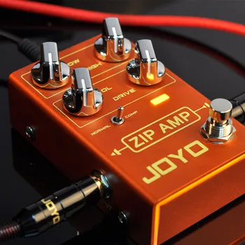 JOYO R-04 ZIP AMP Pedala de Overdrive Instrumente Muzicale Rocker Compresie Overdrive Mini pedala Procesor Electric Acustice Tremolo