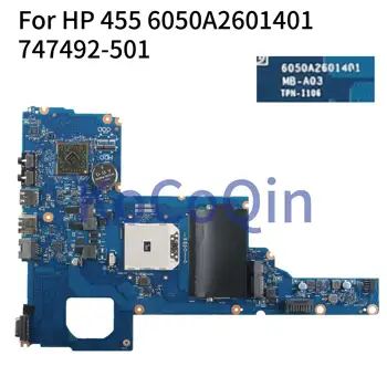 KoCoQin Laptop placa de baza Pentru HP 455 250 255 G1 TPN-11106 AMD Placa de baza 747492-001 747492-501 6050A2601401-MB-A03