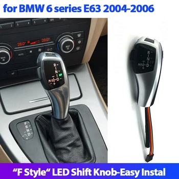 LED Schimbătorului de Viteze Automata Schimbator de Viteze Mâner de Înlocuire pentru BMW seria 6 630ci 630i 645ci 650i 635d M6 2004-2006