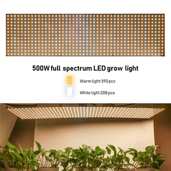 LED-uri Cresc Light 500W Spectru Complet Hidroponice De Plante de Interior Legume Floare Flori Cresc Cort Fito Lampă Super Luminoase