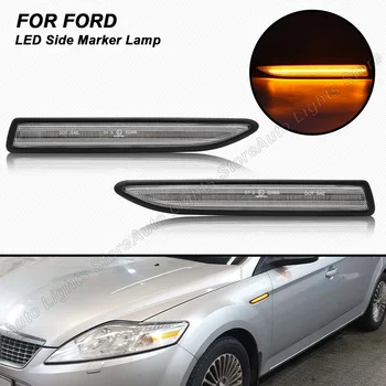 LED-uri de poziție Laterale Lumina Lămpii de Semnalizare Pentru Ford Mondeo Mk4 Hatchback-Saloon, Estate 2007 2008 2009 2010 2011 2012 2013 2014 2015