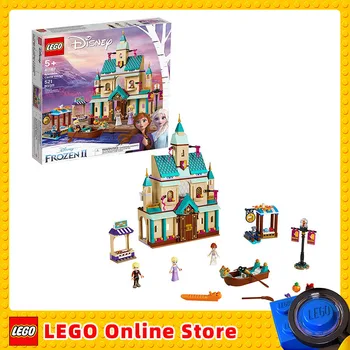 LEGO & Disney Castelul Arendelle Copii din Sat Blocuri Jucarii Cadou 41167