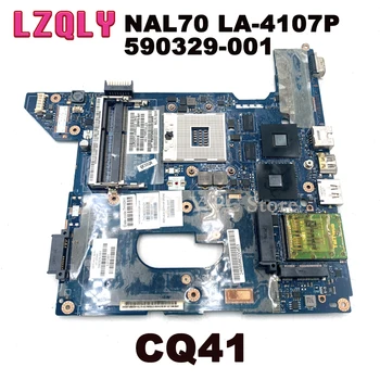 LZQLY NAL70 LA-4107P 590329-001 Pentru HP compaq CQ41 Laptop Placa de baza HM55 DDR3 HD4350 GPU gratuit CPU placa de baza de test complet