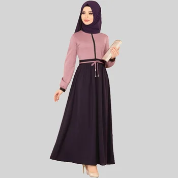 Libia, Ucraina Abaya haine dantelă de moda cusaturi elegante, fusta lunga femei Musulmane fusta lunga Arabe Marocan retro, fuste lungi