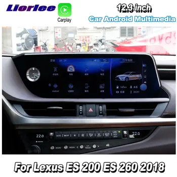 Liorlee Radio Auto Stereo Pentru Lexus ES ES 200 260 2018 Android Auto Multimedia GPS Navigatie Player DVR de Conducere Recorder Video