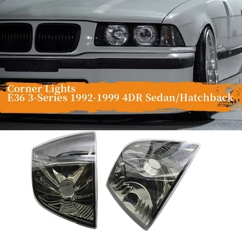 Lumina de Semnalizare Pentru BMW E36 Seria 3 1992-1999 4DR Sedan/Hatchback Lentile de Fum Colț Lumini 63138353279 63138353280