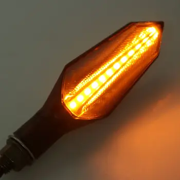Lumini de zi cu LED-uri de Înaltă Luminozitate pentru Motociclete Plastic ABS 12V DC