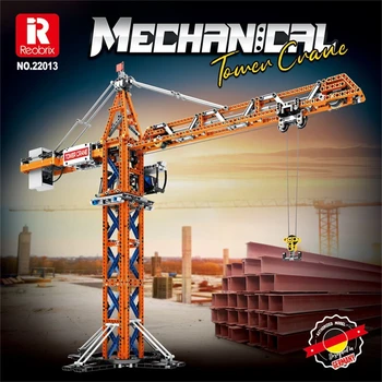 MEOA Inginerie Jucării Pentru Băieți 1288pcs Telecomanda Macara Turn Blocuri de Cărămizi de Construcție Jucarii Copii Cadouri