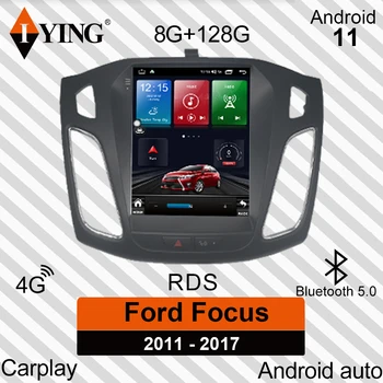 MINT Wireless CarPlay Pentru Ford Focus 2011-2017 Radio Auto Șeful Unității Android Multimedia Player Video Tesla Stil Ecran Navigatio