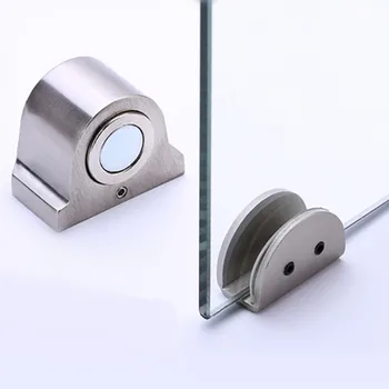 Magnet Pentru Ușă De Sticlă Stop Ușă Din Oțel Inoxidabil Dop Magnetic Ușă Titularul Toaletă Ușă De Sticlă Opritor De Ușă Mobilier Hardware Instrument