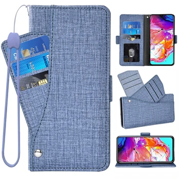 Magnetic Piele Flip Portofel Caz Pentru LG K52 Q52 K62 42 Titularul Cardului de Acoperire Telefon