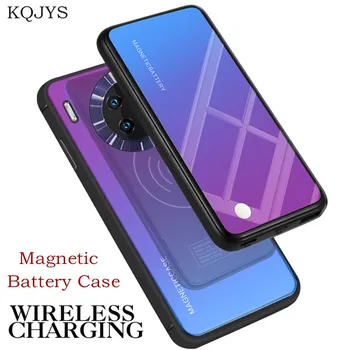 Magnetic Încărcător De Baterie Cazuri Pentru Huawei Mate 30 Pro Wireless Portabil Putere Banca Capacul De Încărcare Pentru Mate 30 De Baterie Caz