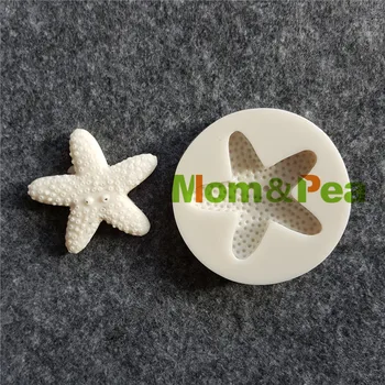 Mama&Mazare MPB0062 Seastar în Formă de Mucegai Silicon Decorare Tort Fondant Tort 3D Mucegai de Calitate Alimentară