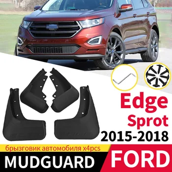 Masina De Noroi Pentru Ford Edge Sprot 2015-2018 Fender Apărătoare De Noroi Față Și Spate Apărătorile De Noroi A Roții Exterioare Accesorii
