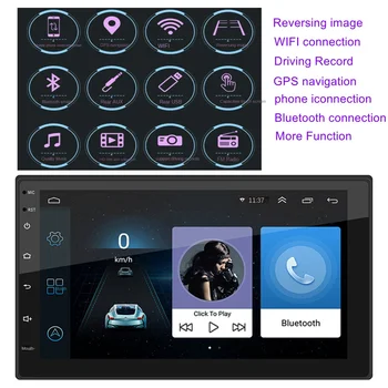 Masina de 7 Inch Radio Player pentru Android Mașină Universală WiFi Mașină MP5 / MP4 Pluggable Radio Bluetooth Jucător de Navigare GPS