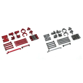 Metal Amortizor Șasiu Link-ul de Direcție Blocuri Pentru Xiaomi Suzuki Jimny 1/16 RC Crawler Upgrade-uri Auto Piese de schimb Kit 1