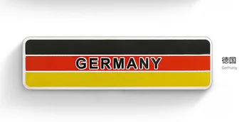 Metal Germania Flag Auto Emblema, Insigna Motocicleta Decalcomanii Autocolant Carenaj Accesorii Auto