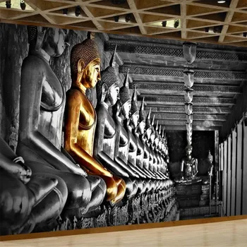 Milofi Profesionale Personalizate 3D Tapet Mural Statuie a lui Buddha de Fundal de Perete Pictura Pictura Decorativa Tapet