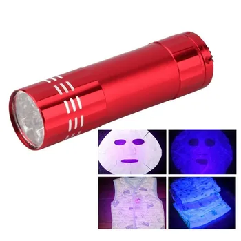 Mini 9 Lumini cu LED-uri Lanterna Lampa UV Portabil Unghii Mască Gel cu Uscare Rapida Manichiura Instrument de Unghii Uscator