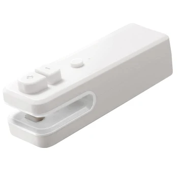 Mini Portabil aparat de Vacuum USB Reîncărcabilă Portabil de Alimentare Sac de Etanșare, 2 In 1 de Căldură de Etanșare Și Cutter Pentru Pungi
