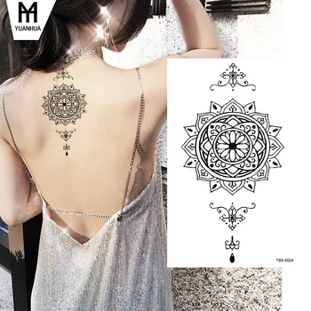 Moda Fierbinte De Vânzare Impermeabil Tatuaj Temporar Autocolant Totem Semne Elegent Corpul Geometric Decoratiuni O Dată Autocolante Tatuaj