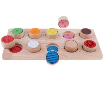 Montessori Textura Placa De Memorie Si Senzoriale De Dezvoltare A Competențelor De Jucărie