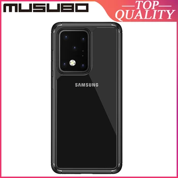 Musubo 360 Full AirBag Caz Clar Pentru Samsung S20 Ultra S20 Plus 5G Transparent Capacul din Spate Subțire de Lux Fundas Carcasa rezistenta la Socuri
