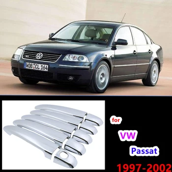Mânere cromate Capace pentru Volkswagen VW Passat B5 B5.5 1996~2005 Accesorii Autocolante Auto Styling 1997 1998 1999 2000 2001 2002