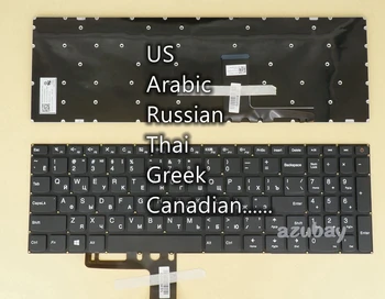 NE arabă, rusă, Thai, greacă Canadian Tastatură Pentru Lenovo Ideapad 110-15ibr 110-15acl 110-15ast, 110 Touch-15acl, V155220EK1 Noi