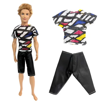 NK Oficial 1 Set Nou Costum Pentru Papusa Ken Haine de Moda pentru Barbie Prietenul de sex Masculin Papusa Accesorii Casa Joc de Pansament