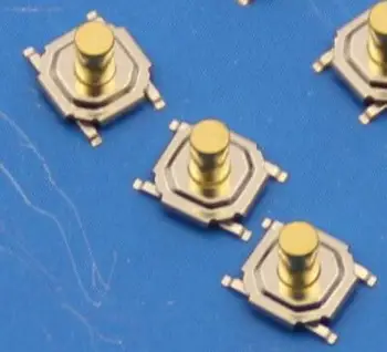 Nasturi metalici ROHS 4*4*3.0 mm microîntrerupător Tact Switch ,H;3.0 mm, nou si original