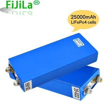 Noi 3.2 V 25Ah LiFePO4 Batterij Celule 25000Mah Litiu-ijzerfosfaat Diepe Bi Voor Diy 12V 24V 36V 48V Zonne-energie Ups de Putere
